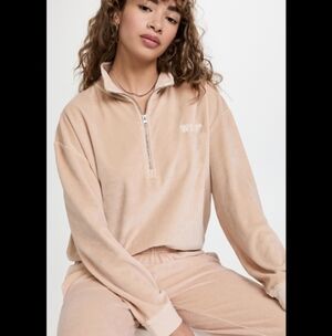 WSLY Plush Half Zip Sweatshirt